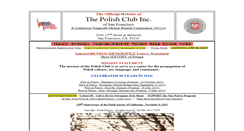 Desktop Screenshot of polishclubsf.org